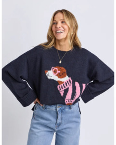 Whats New: Elm Annie Intarsia Knit Navy