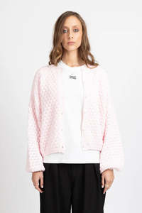 Federation: Federation Honeycomb Cardi | Pink