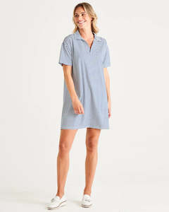 Betty Basics: Betty Basics Deana Polo Dress | PERSIAN STRIPE