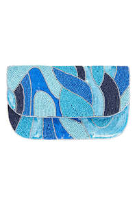 Eb Ive: Eb & Ive Elysian Clutch - Cobalt