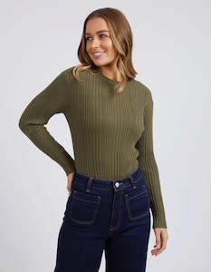 Foxwood: foxwood GRETA LONG SLEEVE | Olive
