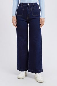 Denim: Foxwood SARAH WIDE LEG JEAN | indigo