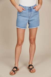 Isle Of Mine: ISLE OF MINE Duke Denim Shorts| Vintage Blue