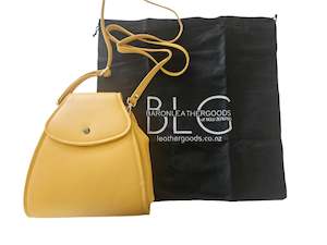 Baron & Buxton Yellow leather Bag
