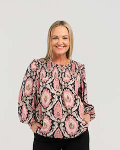 Tops: Zafina Amara top | Autumn Leaves