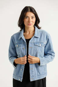 Denim: Home-Lee Olly Jacket | Stonewash Denim