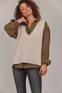 Eb Ive: eb&ive Naviva Vest | Oat