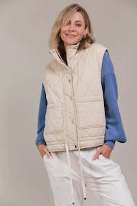 eb&ive Pepi Vest | Ecru