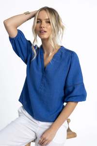 Humidity NIXIE BLOUSE | Royal Blue