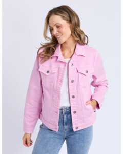 Denim: Elm TILLY DENIM JACKET | DUSK PINK