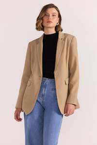 Jackets Coats: Staple The Label Bromley Blazer | Camel