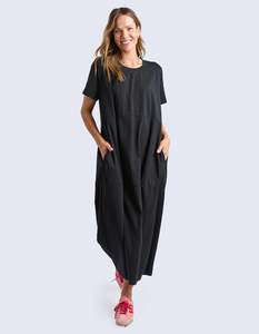 Elm Diana S/S Dress Black