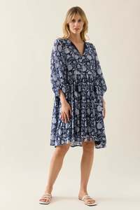 Dresses: ISLE OF MINE Wilma Dress - Navy
