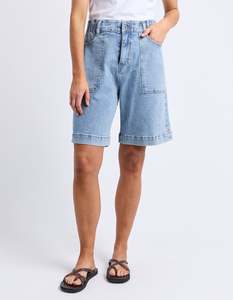 Elm: Elm Atlas Long Denim Short
