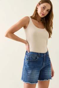 ISLE OF MINE Duke Denim Shorts Denim Blue