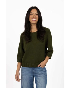 Tops: Humidity TRANSIT JUMPER | OLIVE