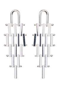 Isle Of Mine: Isle of Mine Darby Drop Earring - Silver