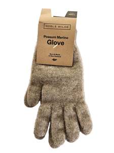 Noble Wilde: NOBLE WILDE GLOVES OYSTER