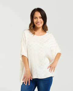 Seduce Clara Top | White