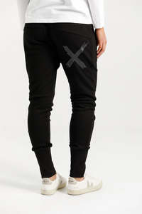 Home-Lee Apartment Pants - Alpine Weight - Black with Black Matte/Gloss X