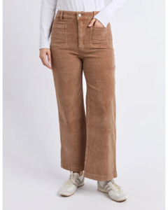 Foxwood Henrietta Cord Pant | TOASTED COCONUT
