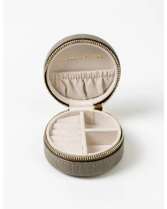 Stella + Gemma Jewel Box Round | Khaki