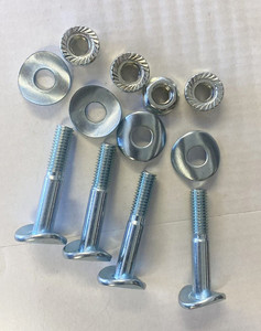 4 PCS OF M8 Bolts +washer and nuts Zuma Direct