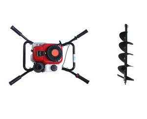 Products: 4 stroke post hole borer + 1pc 150mm auger Zuma Direct