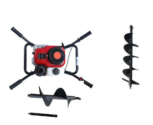 Products: 4 stroke post hole borer + 1pc 100mm auger + 1pc 300mm auger + 50cm extension Zuma Direct