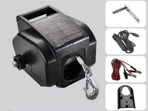 Products: PORTABLE ELECTRIC WINCH 3500LBS REMOTE CONTROL Zuma Direct