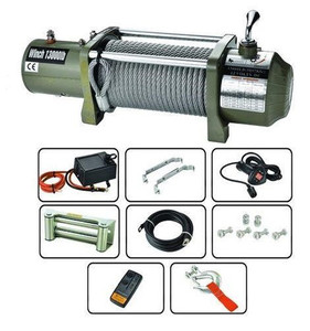 Electric winch 13000lbs 12v for 4wd car Zuma Direct